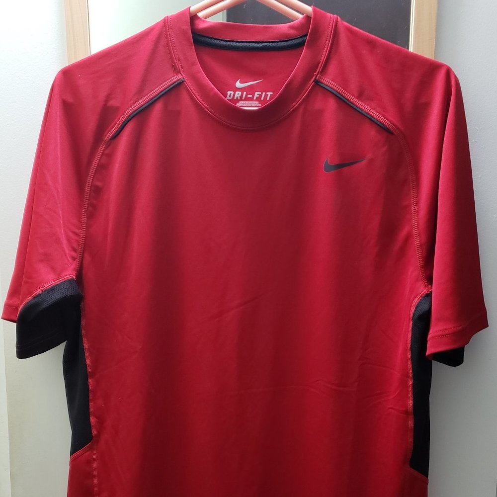 Red Nike Dri-Fit T-Shirt